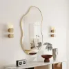 Test SHYFOY Grand Miroir Mural Asymétrique : un gros miroir déco qui change vraiment un mur