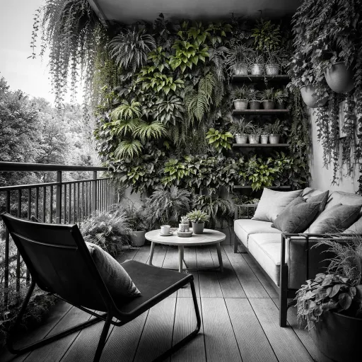 Jardin vertical maximaliste : le mouvement qui transforme les petits balcons en pièces à vivre