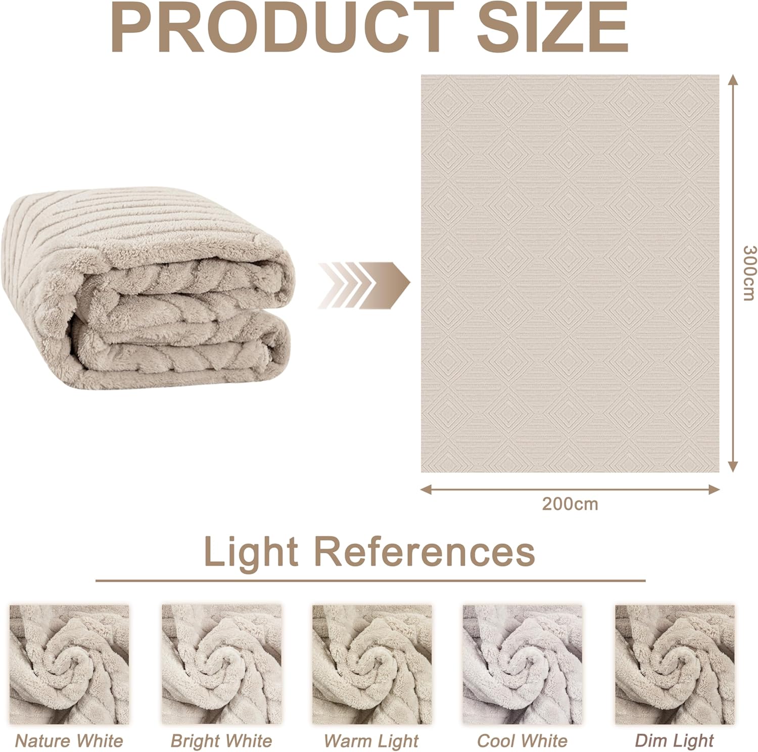 Capslpad Tapis Beige 200x300cm antidérapant moderne Tapis de sol Tapis lavables Doux pour salon Tapis pour bureau, salle à manger, salon, chambre à coucher Beige 200 x 300 cm (Rectangulaire)