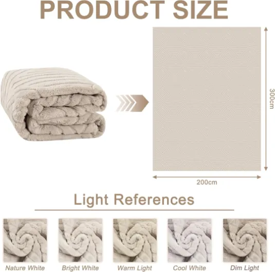 Capslpad Tapis Beige 200x300cm antidérapant moderne Tapis de sol Tapis lavables Doux pour salon Tapis pour bureau, salle à manger, salon, chambre à coucher Beige 200 x 300 cm (Rectangulaire)