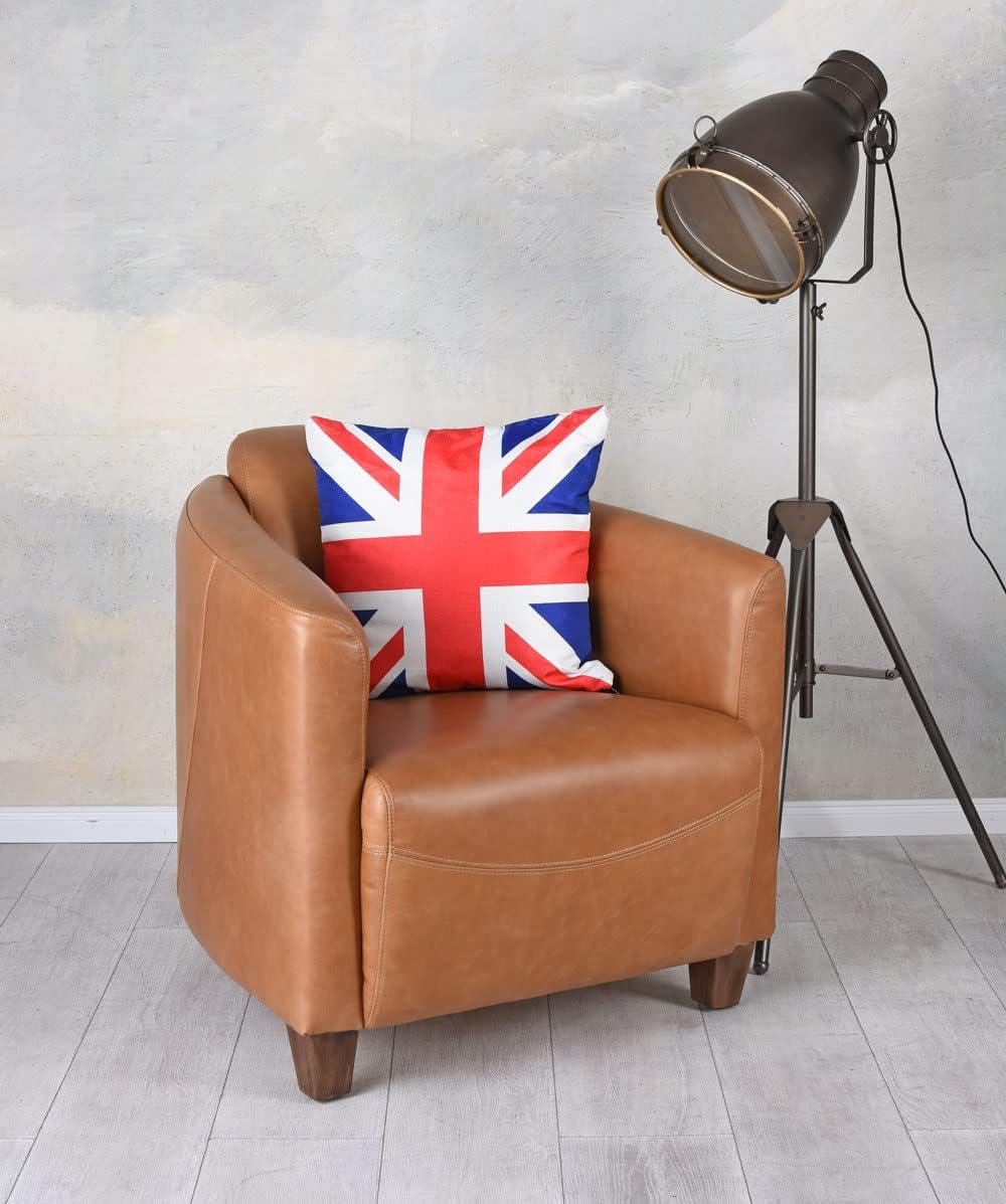 Palazzo Fauteuil club en cuir ovl302