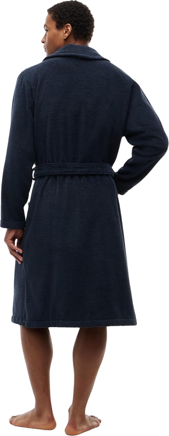 Tommy Hilfiger Homme Peignoir De Bain Coton L Bleu (Navy Blazer)