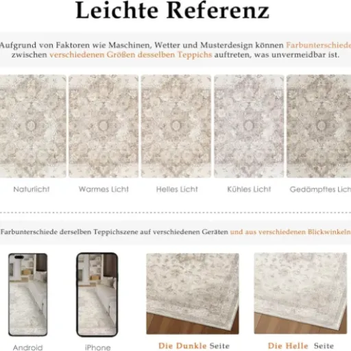 Test PureCozy Vintage Tapis Salon 240x300 : le grand tapis qui fait le job sans prise de tête