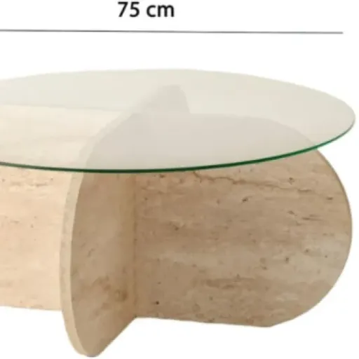 Test CONCEPT USINE RIBE : la petite table basse effet pierre/verre qui fait le job sans chichi