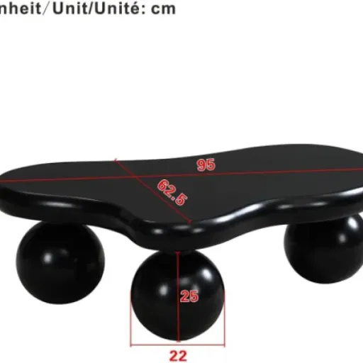Test Sweiko Table Basse Nuage LED : une table déco qui sert surtout d'ambiance lumineuse