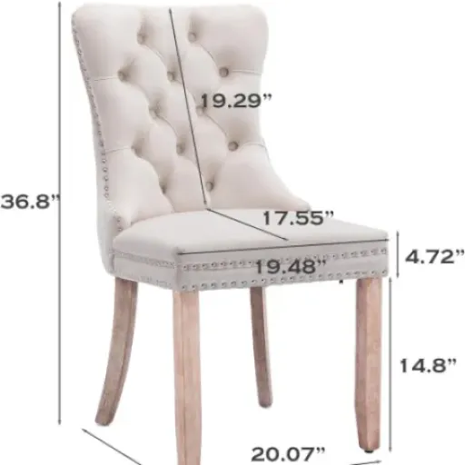 Test SoarFlash Ensemble de 6 chaises velours : des chaises qui font le job sans exploser le budget
