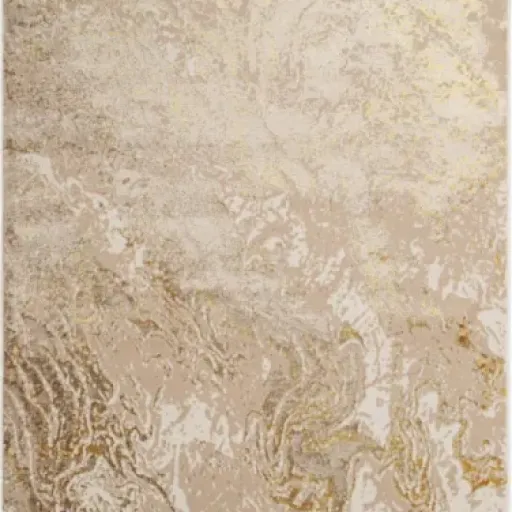 Test TAPISO Crystal 200x300 : un grand tapis or/beige qui fait le job sans chichi
