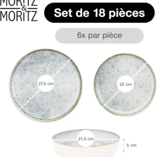 Test Moritz & Moritz ALHAMBRA 18 pièces : un service de table sympa pour tous les jours, avec un petit détail à connaître