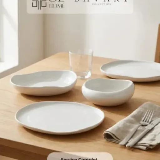 Test BAVARY Service Vaisselle Capital 24 Pcs : un service en porcelaine simple qui fait le job pour 6 personnes