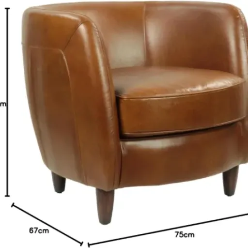 Test Fauteuil Club Oscar en Cuir Havana : le fauteuil qui a de la gueule mais pas que