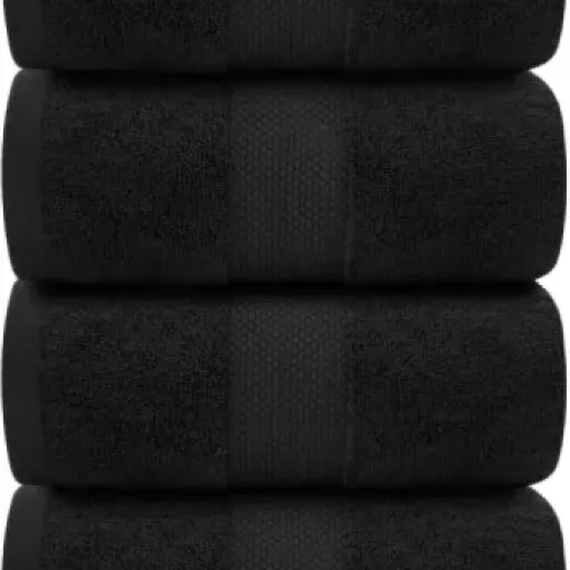 Test White Classic serviettes de bain noires : épaisses, confortables, mais pas parfaites