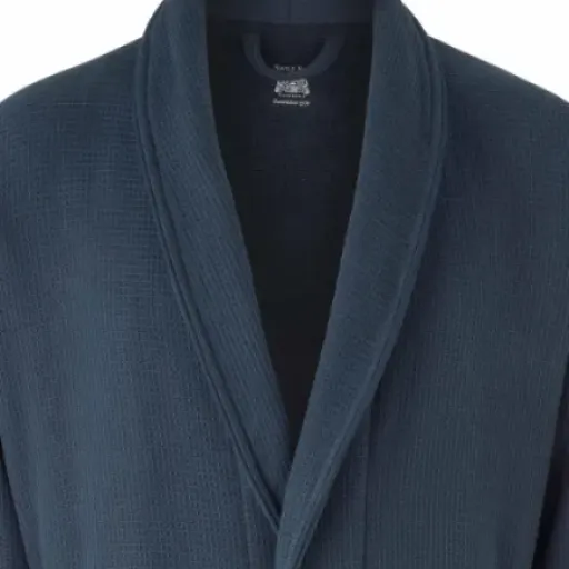 Test peignoir THE SAVILE ROW COMPANY coton gaufré : le peignoir sérieux pour ceux qui vivent dedans