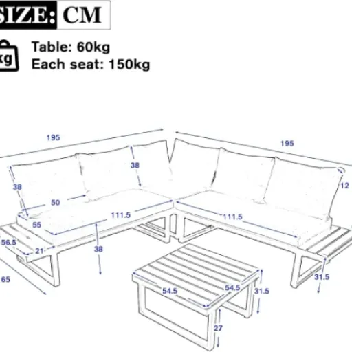 Test Yihomfy Salon de jardin en L : un coin détente correct pour terrasse sans se ruiner