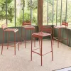 Test Sweeek Amelia : 4 chaises hautes de jardin en acier qui font le job sans chichi