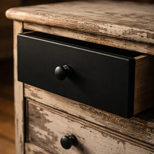 Upcycling d'une commode en bois : de la brocante au meuble qui a du caractère