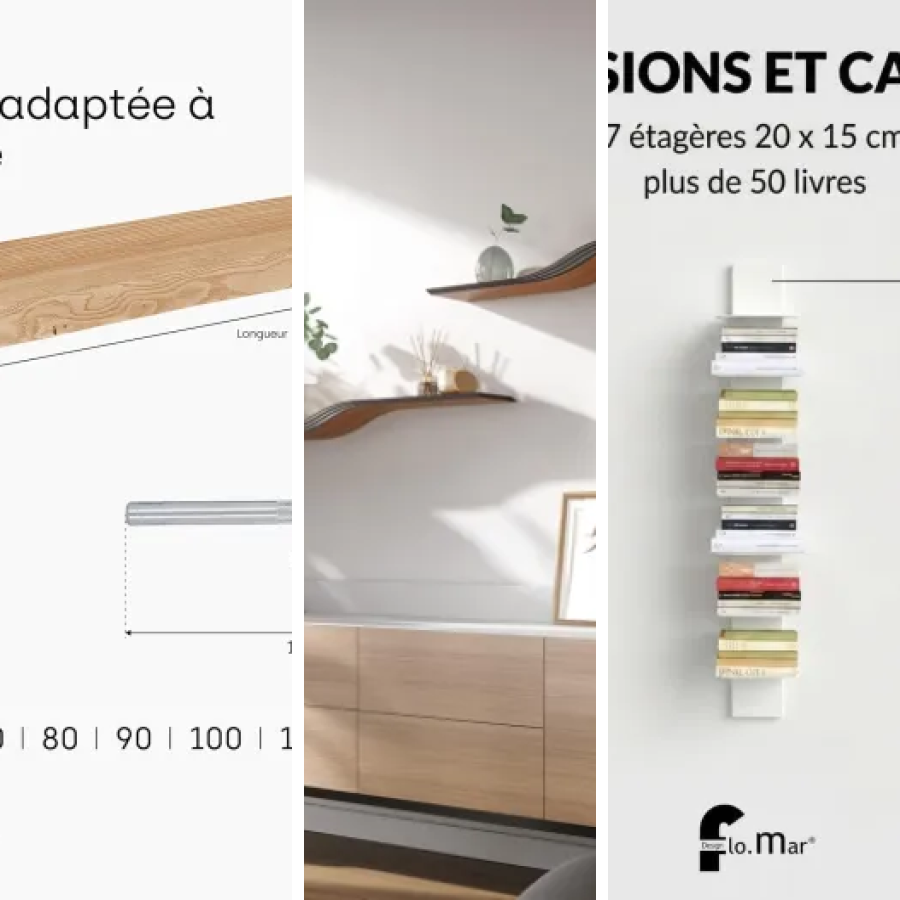 Classement des 6 meilleurs étagères murales design (2026)