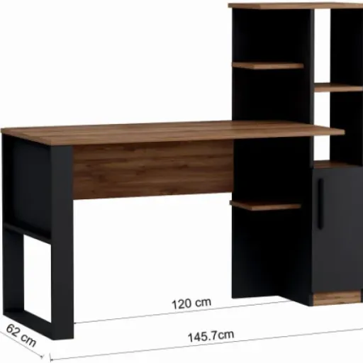 Test HOMIDEA Tody Bureau : un grand bureau compact qui fait le job pour le télétravail