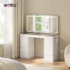 Test WOLTU Coiffeuse LED : une vraie station de maquillage (presque) complète pour la chambre