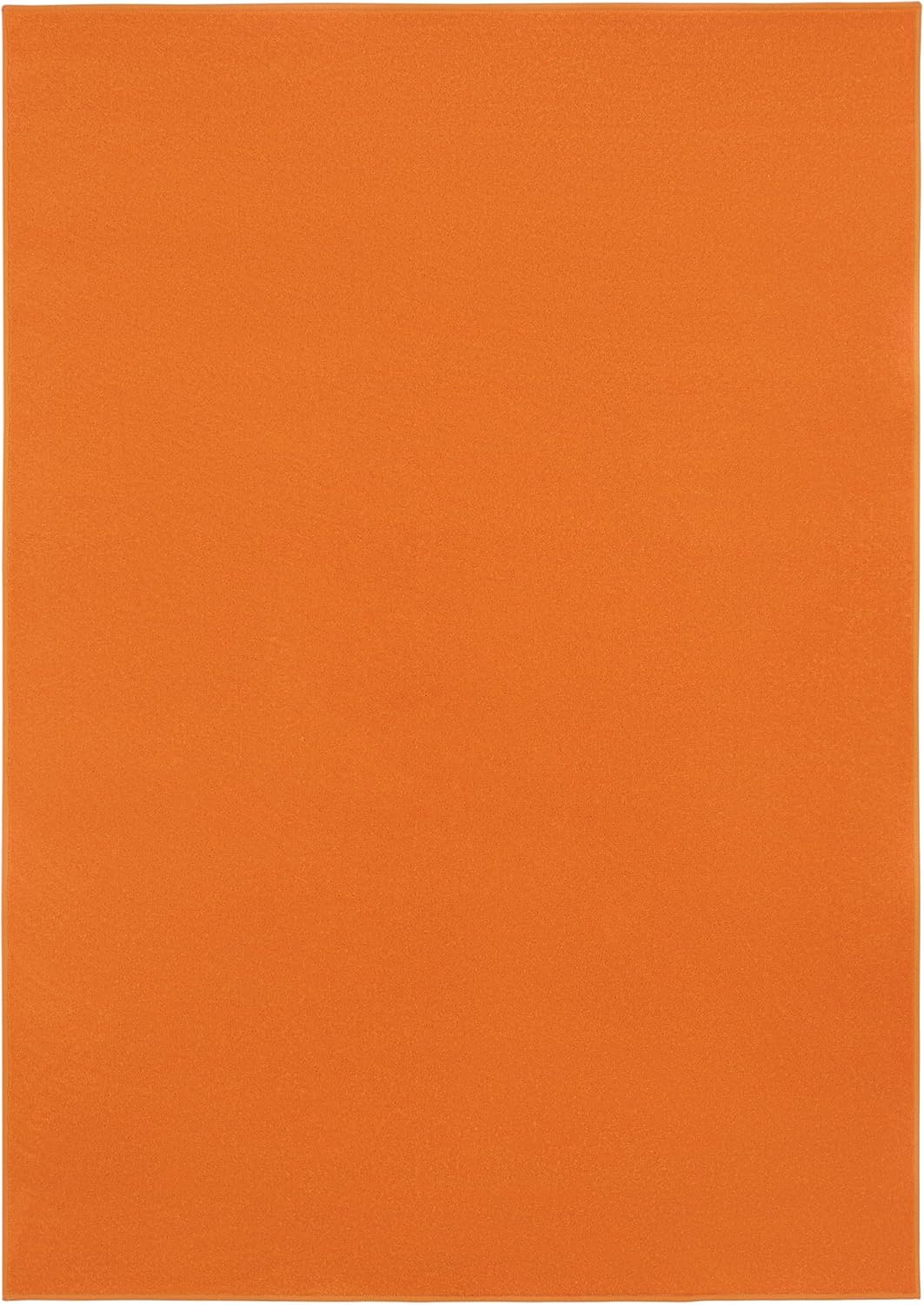 Mono Tapis Poil Court Intérieur Design Moderne Orange Motif Uni Tapis Salon Chambre Adulte Salle à Manger Cuisine Résistant Extérieur Oeko-TEX 200 x 300 cm Orange 200 x 300 cm