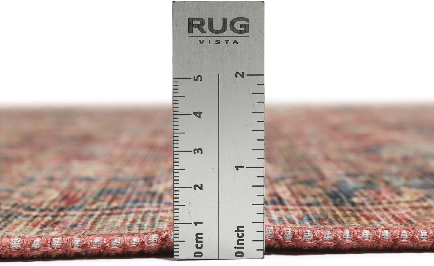 Khalifa Oriental, Tapis, Orientaux, 200 x 300 cm, Rectangulaire, Poil Ras, Salle de séjour, Chambre, Cuisine, Lavage en Machine, Rouge 200 x 300 cm (Rectangulaire) Rouge