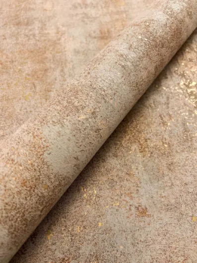 NEWROOM Papier peint Beige Béton Intissé - Moderne Marron Ciment Brillance Industriel Beige Marron