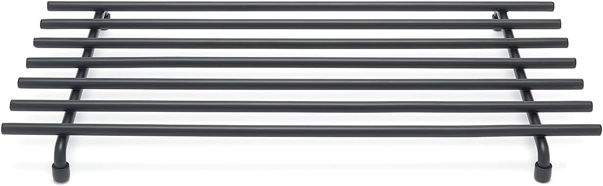 Simplywire – Dessous de Plat – Résistant à la Chaleur – Protection du Plan de Travail dans la Cuisine – Grand - Noir Lot de 1