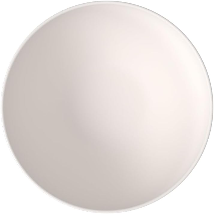 Villeroy & Boch - Manufacture Rock Blanc saladier blanc, résistant au lave-vaisselle/micro-ondes, design mat, look ardoise, saladier pour salades et bowls, plat creux de service, porcelaine Premium