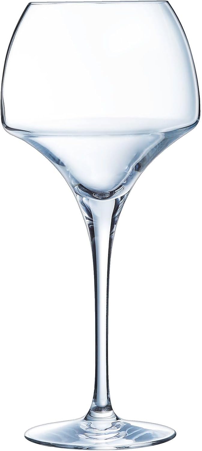 Chef & Sommelier - Collection Open Up - 6 verres à vin 55cl en Cristallin - Tannic - Modernes et Elégants - Fabriqués en France - Emballage renforcé 55 cl-Verre à pied