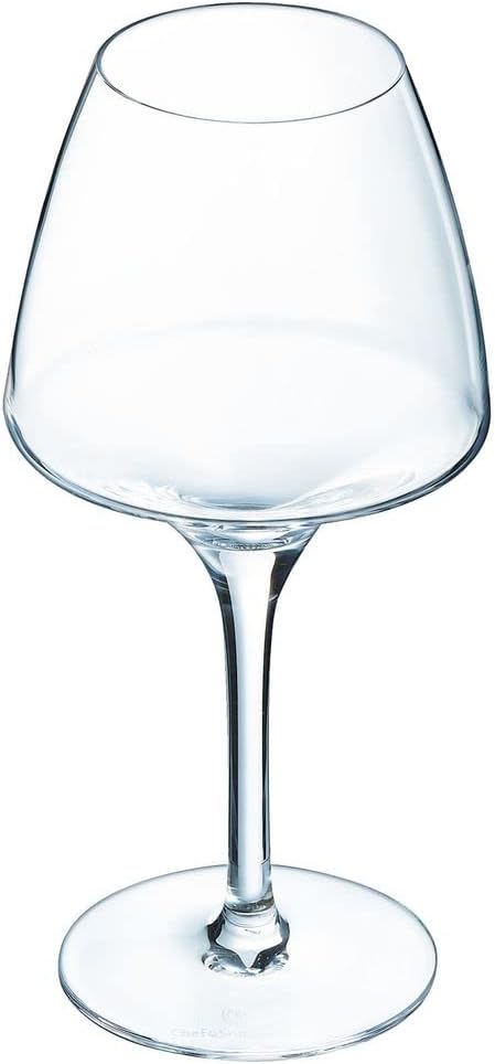 Chef & Sommelier U1008 Verre à Pied Open Up Pro Tasting 32cl, en cristallin Lot de 6, Transparent Verre à pied 6 Unité (Lot de 1)