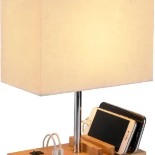 Test Dreamholder Lampe de table USB : la lampe de chevet qui fait aussi station de charge