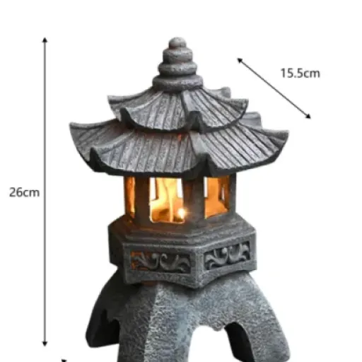 Test Lanterne Solaire Zen Ysislybin : une petite pagode sympa mais surtout décorative