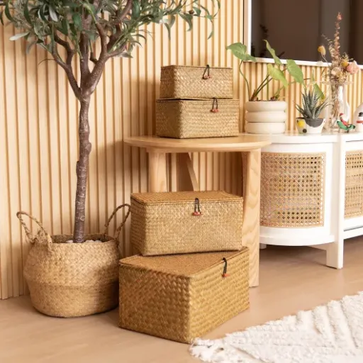 Test YANGQIHOME Paniers en osier (lot de 4) : du rangement propre et simple pour la maison