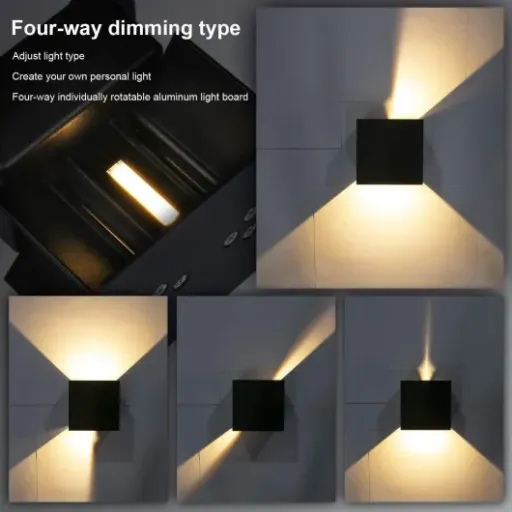 Test ledmo 8 Pack Applique Murale 12W : le kit qui éclaire proprement sans ruiner le budget