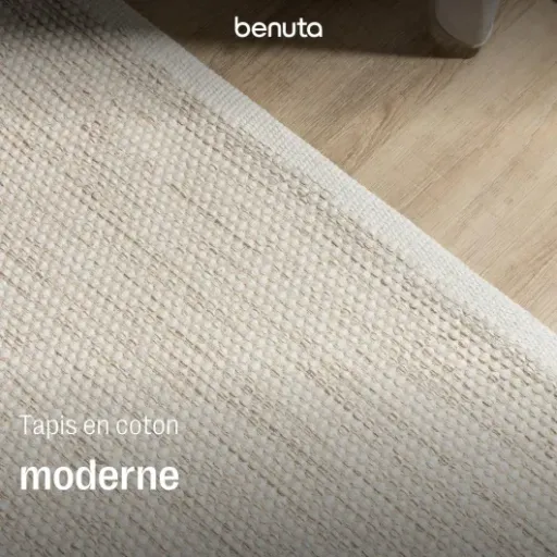 Test benuta Basic Ron 160x230 : un grand tapis coton simple, propre et sans chichis