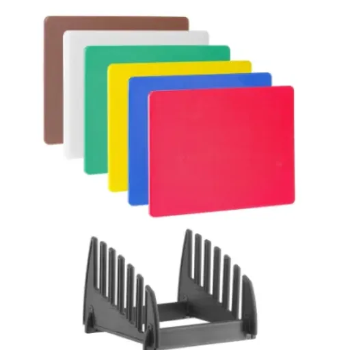 Test HENDI Set de 6 planches à découper HACCP : le kit sérieux pour cuisiner propre et organisé