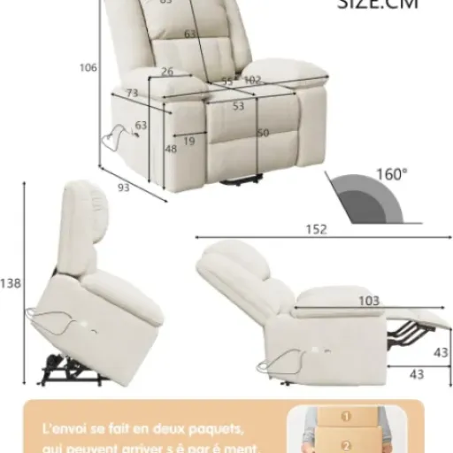 Test Fauteuil Releveur Électrique Henunem : le fauteuil qui aide vraiment à se relever sans vider le compte en banque