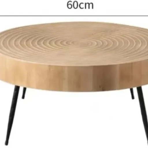 Test Zouron Table Basse Ronde 60 cm : une petite table sympa mais pas parfaite