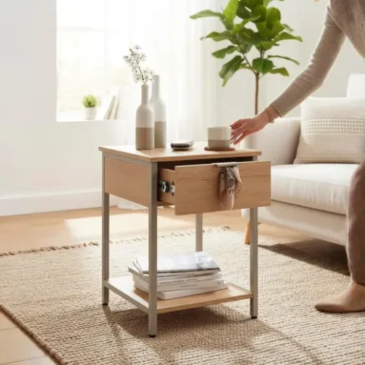 Test HAKU Table d’appoint 37780 : petite table moderne qui fait le job sans chichis