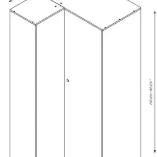 Test Calicosy Armoire d’angle Spot : un vrai gain de place, mais pas sans compromis