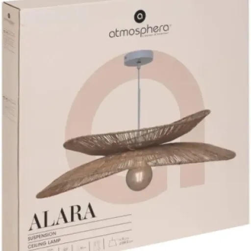 Test Atmosphera Suspension Alara : la grosse suspension en jute qui change vraiment une pièce