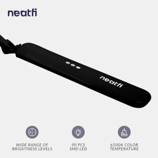 Test Neatfi Lampe de Bureau avec Pince : grosse lumière froide pour bosser sérieux