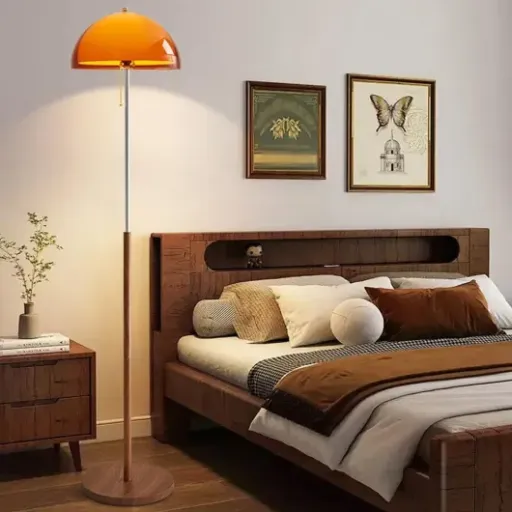 Test Lampadaire Champignon KlkrzJwy : la lampe rétro qui divise un peu