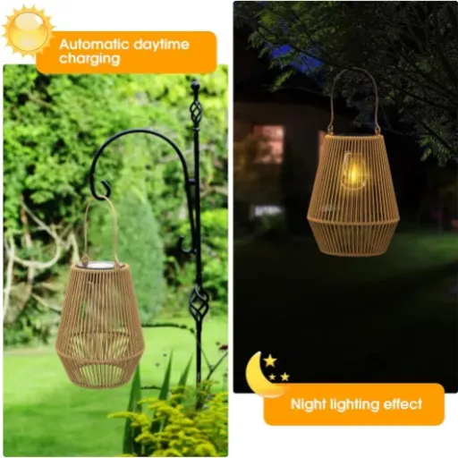Test KagoLing Lanterne Solaire Extérieur (lot de 4) : déco sympa pour le jardin, plus ambiance que lumière