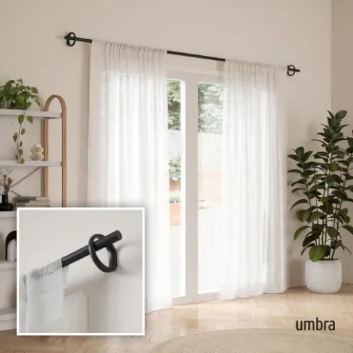 Test Umbra Ringlet : la tringle à rideaux extensible qui mise sur le look industriel simple et solide