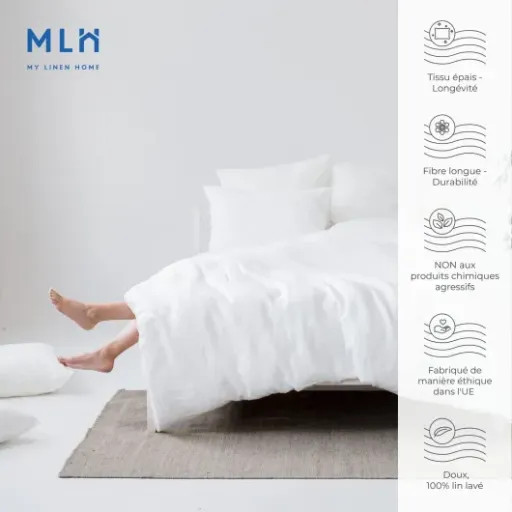 Test My Linen Home 100% lin lavé : une housse de couette sérieuse pour passer (vraiment) au lin