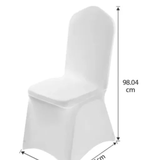Test lot de 50 housses de chaise blanches GUIVACI : le kit pas cher pour habiller une salle rapidement