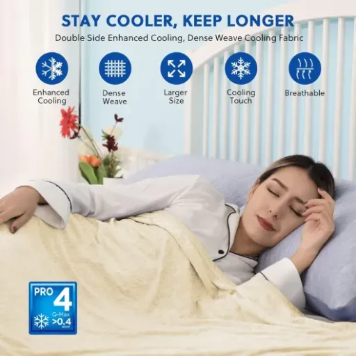 Test HOMFINE Couverture Rafraichissante d'Été : enfin une couverture pour l'été qui ne tient pas trop chaud
