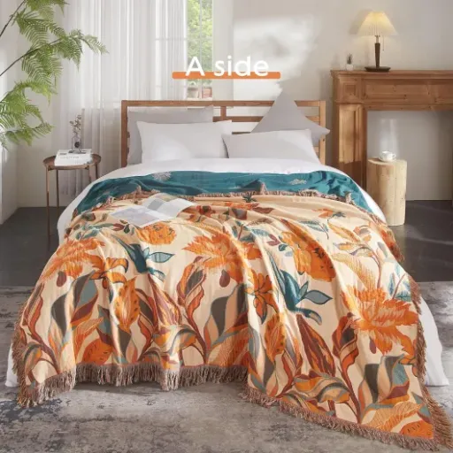 Test SE SOFTEXLY Couverture bohème 100% coton : jolie, confortable, mais pas parfaite