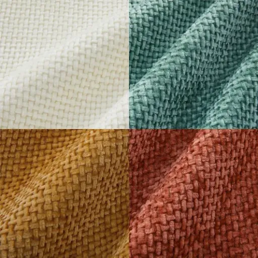 Test Topfinel Housse de Coussin 40 x 40 : des housses colorées qui font le job sur un canapé un peu triste