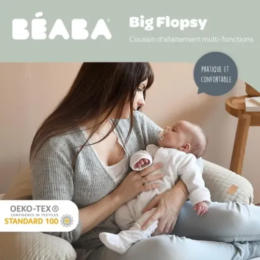 Test Béaba Big Flopsy : le gros coussin de grossesse qui simplifie un peu la vie